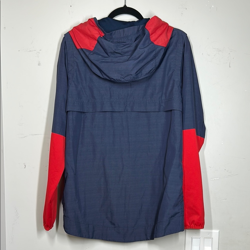 Nike Men's Small Lightweight Player Pullover 1/4 Zip Jacket Navy Blue/Red - Picture 6 of 10